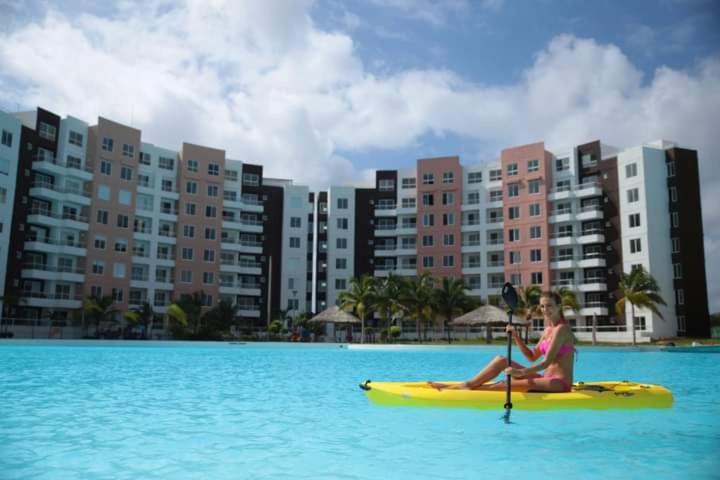 Departamento en Dream lagoons Cancún Exterior foto